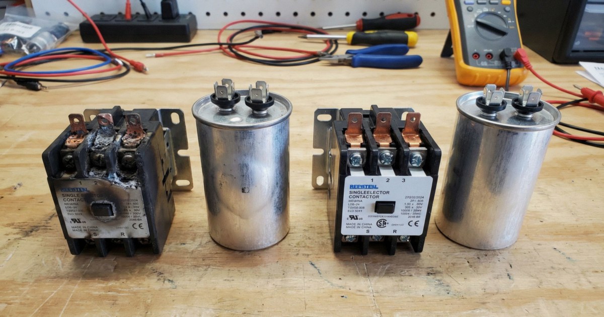 Common HVAC Electrical Failures: Contactors, Capacitors, Relays, and More