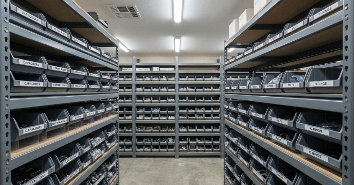 Managing Parts Inventory for an Appliance Repair Shop: What to Stock, What to Order