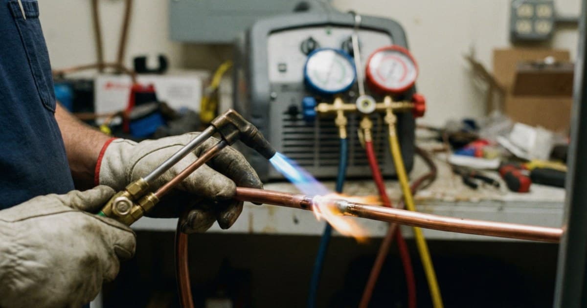 Sealed System Repair: EPA Certification, Brazing, and When to Walk Away